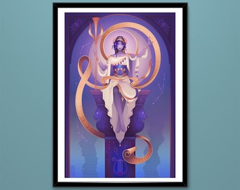 Art Print ~ Calliope ~ Greek Gods