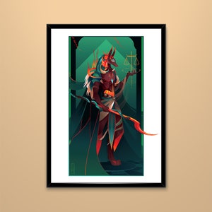 Art Print ~ Anubis (II) ~ Gods of Egypt