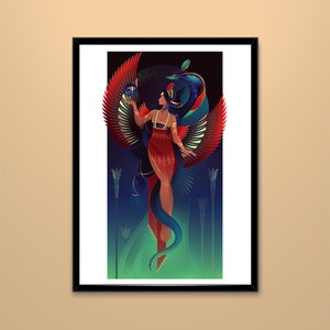 Art Print ~ Wadjet ~ Gods of Egypt