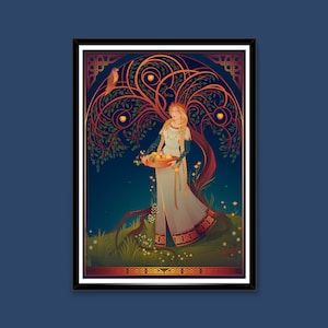 Art Print ~ Idunn ~ Norse Gods