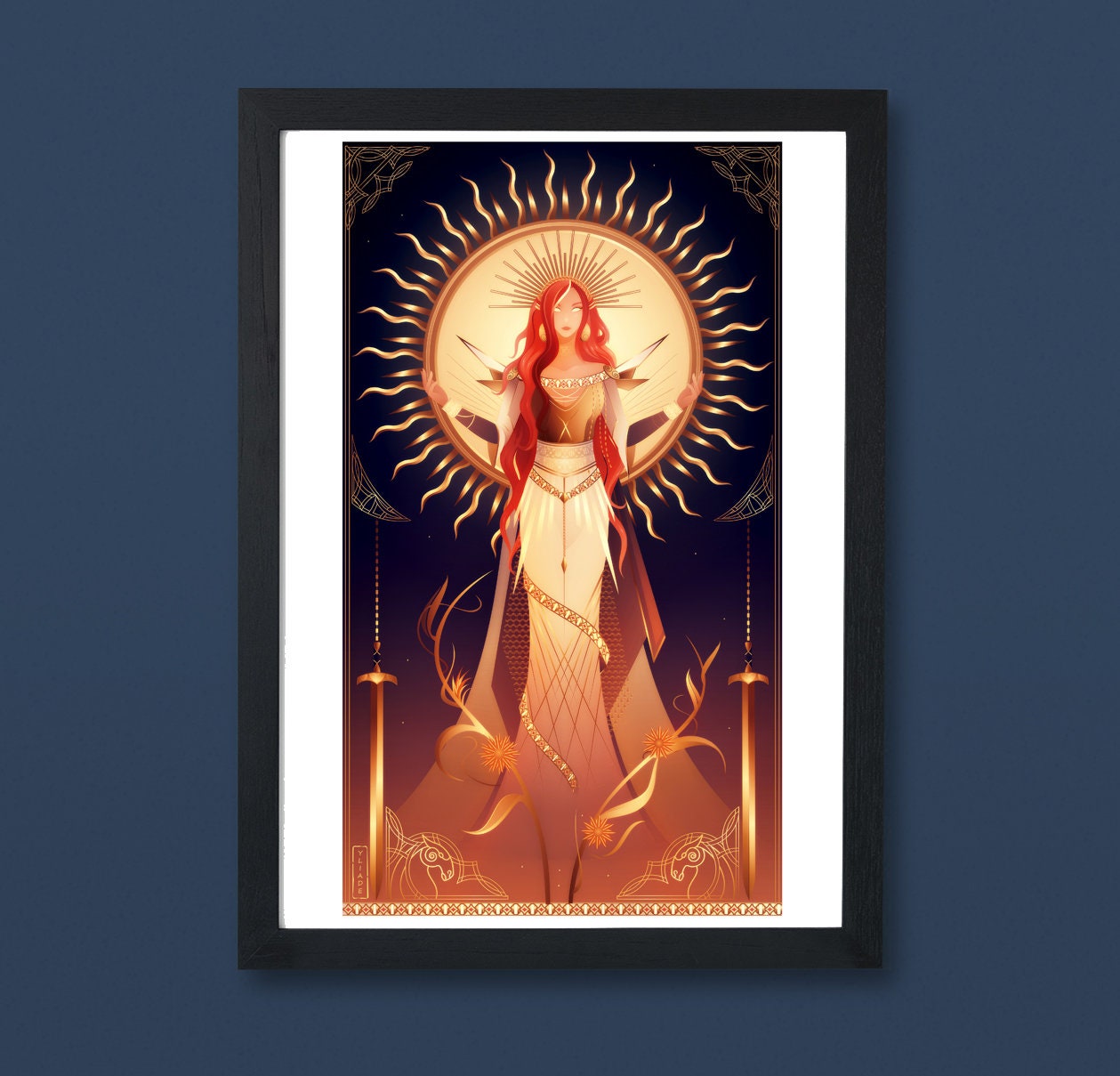 Art Print ~ Sol Dieux Nordiques