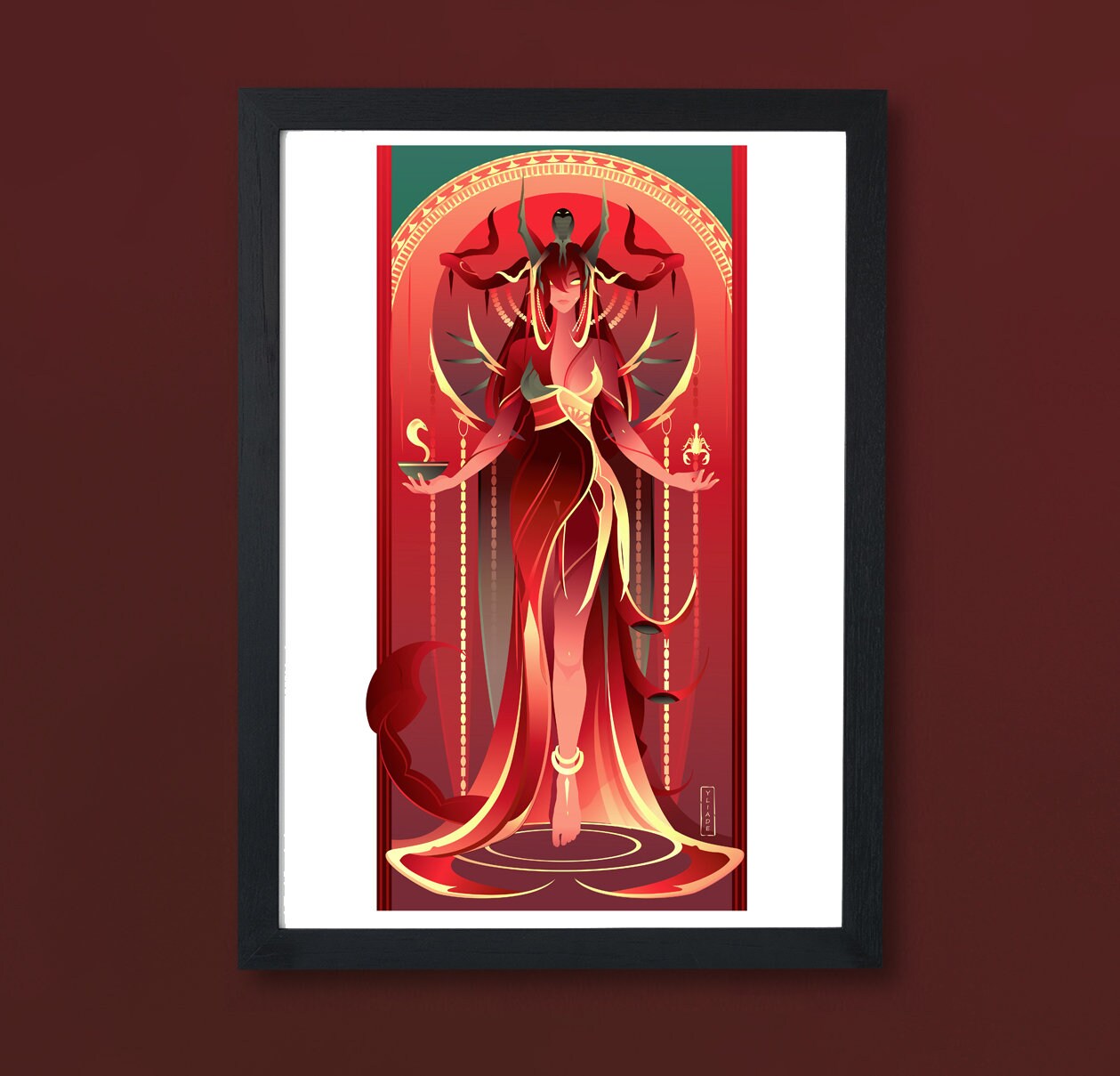 Art Print ~ Serket Dieux d'égypte