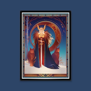 Art Print ~ Freyja ~ Norse Gods