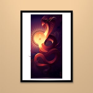 Art Print ~ Apophis ~ Gods of Egypt