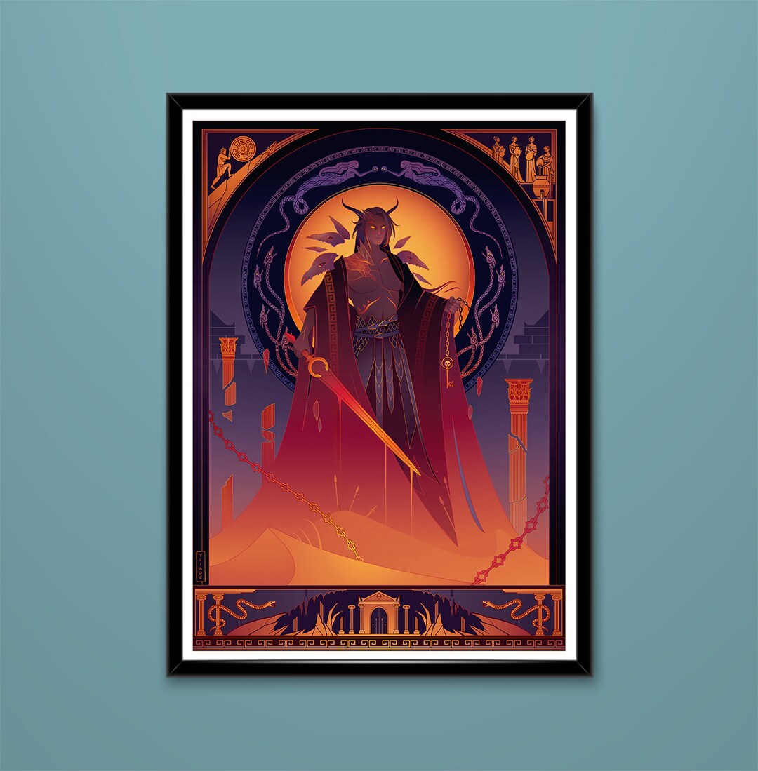 Art Print Tartarus Greek Mythology - Etsy