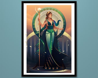 Art Print ~ Hera ~ Greek Gods