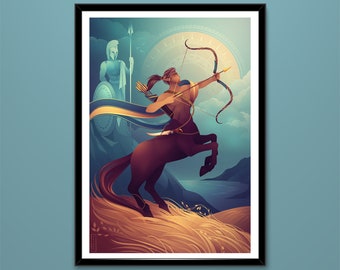 Art Print ~ Chiron ~ Greek Mythology