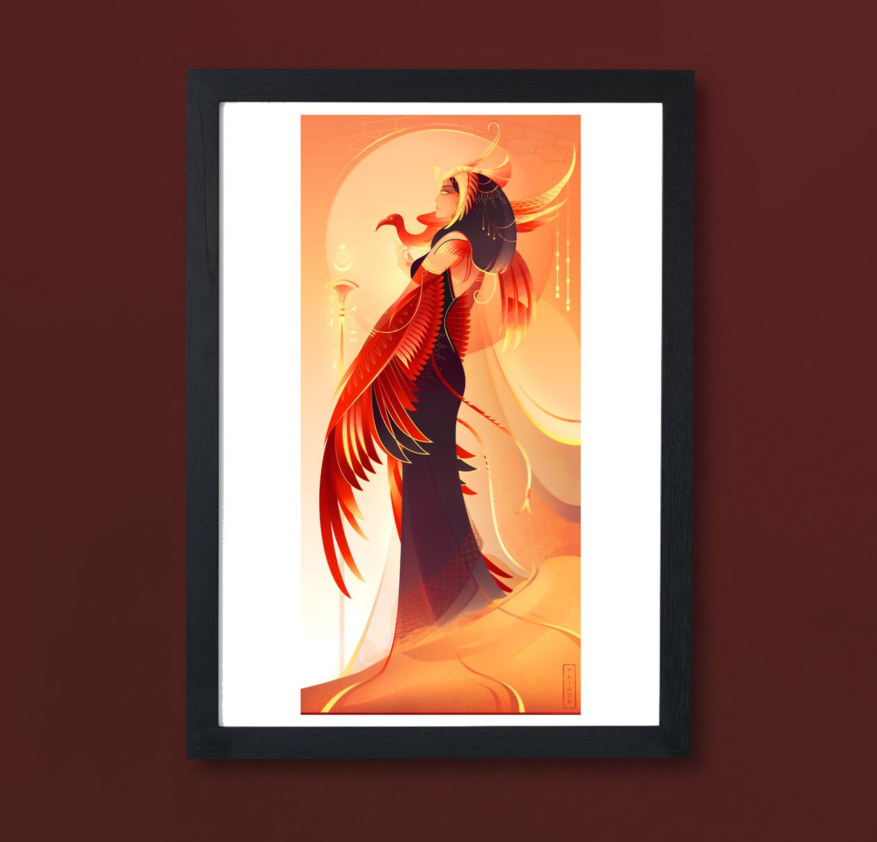 Art Print ~ Mut Dieux d'égypte