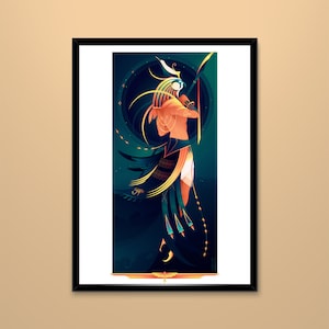 Art Print ~ Horus ~ Gods of Egypt