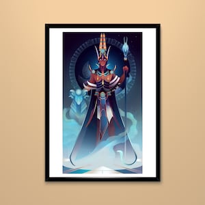 Art Print ~ Amon ~ Gods of Egypt