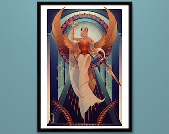 Art Print ~ Nike ~ Greek Gods