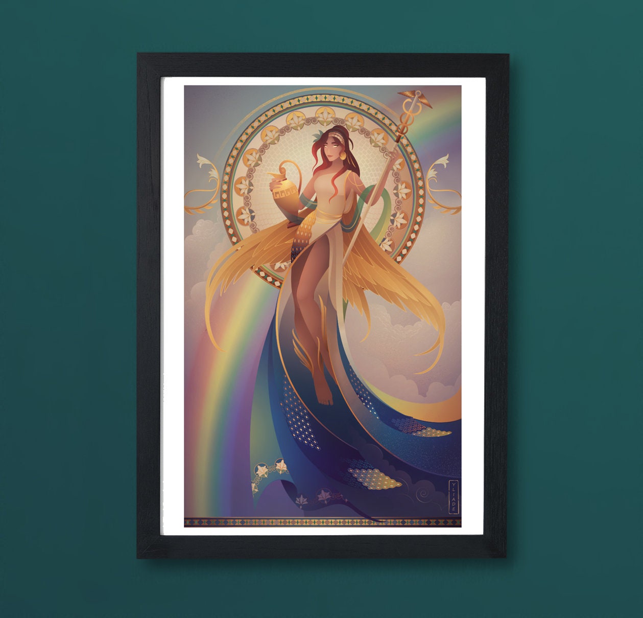 Art Print ~ Iris Dieux Grecs