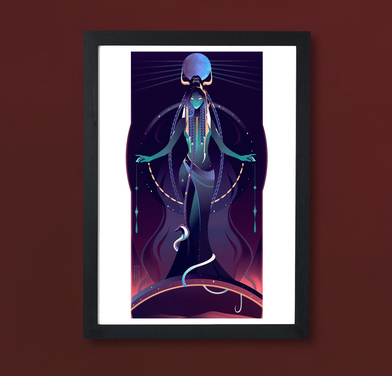 Art Print ~ Nut Dieux d'égypte