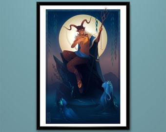 Art Print ~ Pan ~ Greek Gods