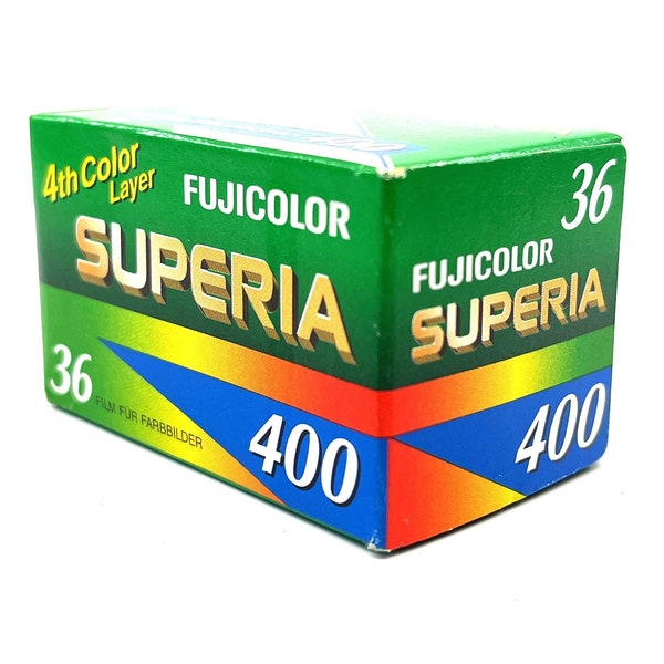 Film 35mm Superia FUJICOLOR Film expiré LOMOGRAPHY Fujifilm Superia 400 36 FILM Roll appareil photo analogique FREExSHIPPINGxWORLDWIDE