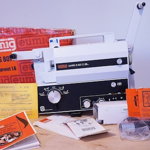 FULLxSET Sound Super 8mm projector movie Eumig TESTED | FREE Shipping Vintage 8mm film projector | Projector Super 8 | Tape Film