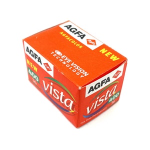 Expired film 35mm film COLOR LOMOGRAPHY Agfa Vista 400 36 FILM Roll for working analog cameras FREExSHIPPINGxWORLDWIDE