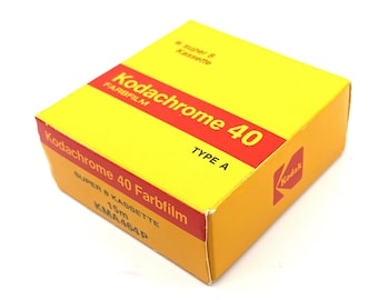 Super 8 Kodak Expired film Kodachrome 40 COLOR for working super 8 camera 8mm film stock film LIKExNEW FREE shipping