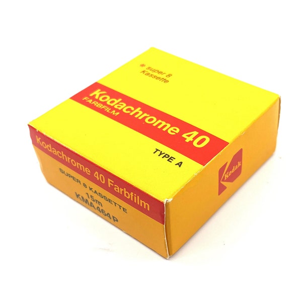 Super 8 Kodak Expired Film Kodachrome 40 COLOR für funktionierende Super 8 Kamera 8mm Film Lagerfilm LIKExNEW versandkostenfrei