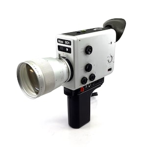 Braun Nizo 801 WORKING Super 8 camera TESTED 8mm film camera Braun Nizo 801 Macro Braun vintage + Free shipping + YouTube camera film test