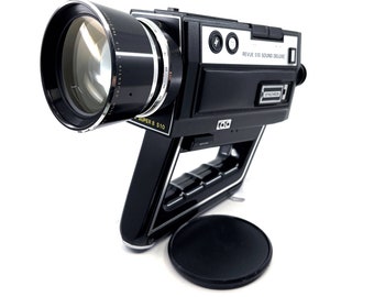 Cámara Super 8 FUNCIONANDO Revue S10 DeLuxe Cámara de película de 8 mm PROBADA / Envío GRATIS Mint Chinon vintage Cámara vintage coleccionable de 8 mm