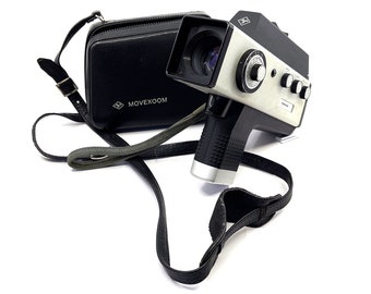 Super 8 camera test and working AGFA 8mm film camera Agfa Movexoom 2000 | FREE SHIPPING + leather hard case + YouTube video film tested