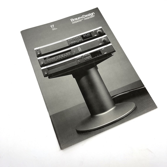 Vintage Braun Dieter Rams Graphic Design Braun Magazine Industrial