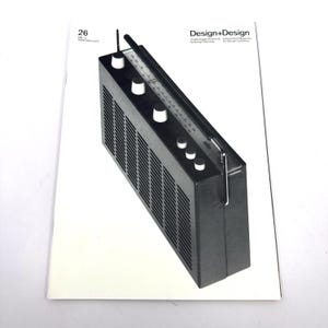 Braun T521 Dieter Rams vintage Graphic design Kofferempfänger T 521 design magazine industrial design book Bauhaus Braun+Design VERYxRARE