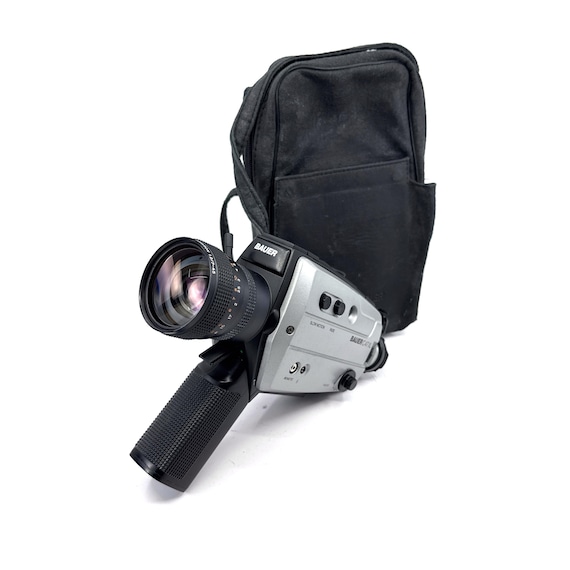 Caméra Super 8 Bauer A508 Pour Pièces (non Fonctionnelle)