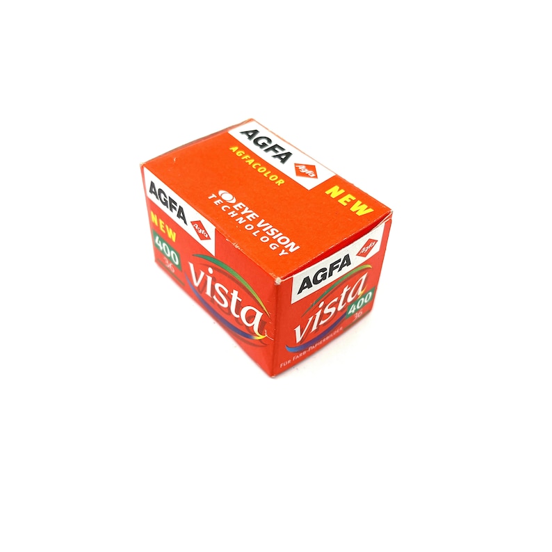 Expired Film 35mm Film COLOR LOMOGRAPHY Agfa Vista 400 36 FILM Roll for ...