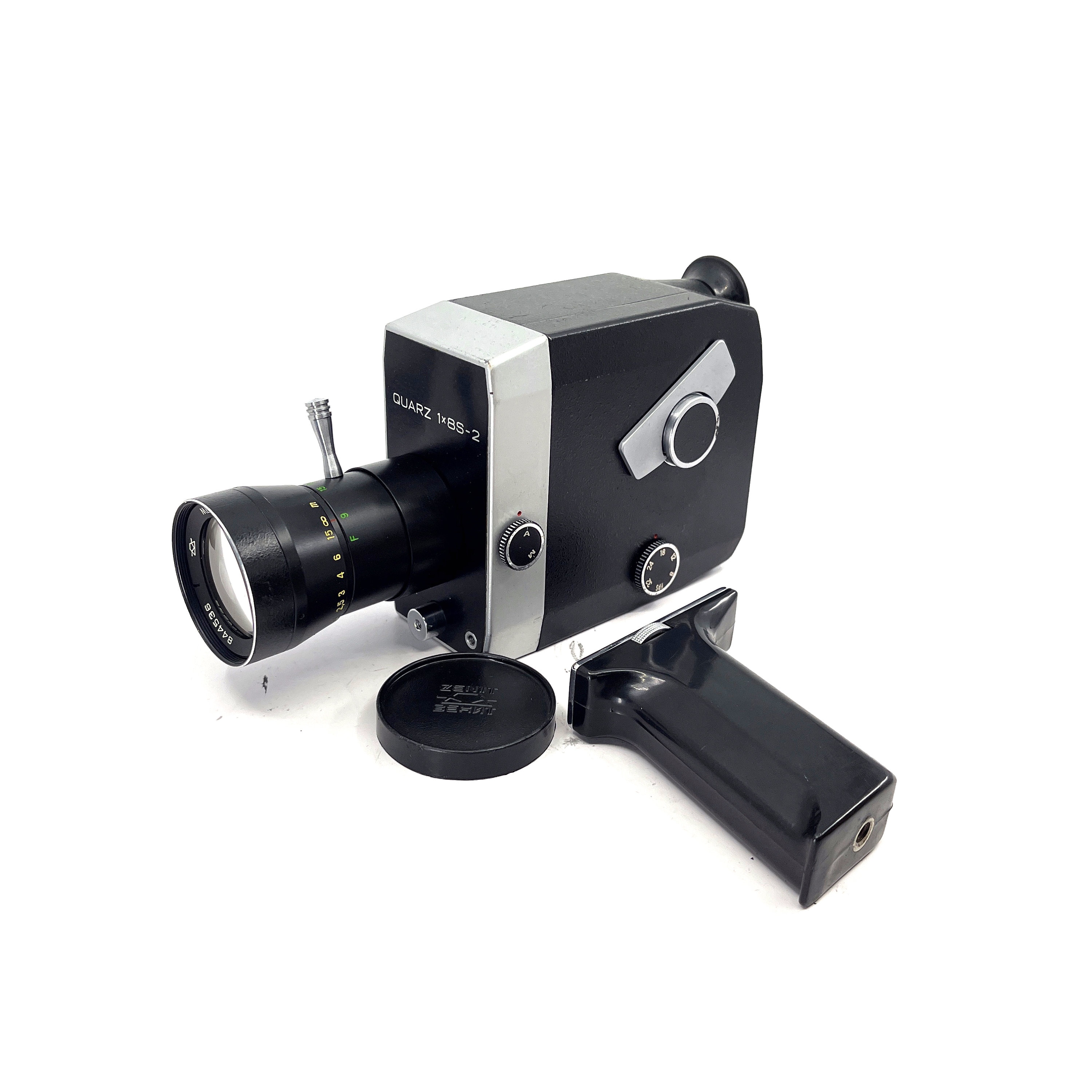 Zenit Super 8 カメラのテストと動作 Zenit Quarz 1x8S-2 8 mm