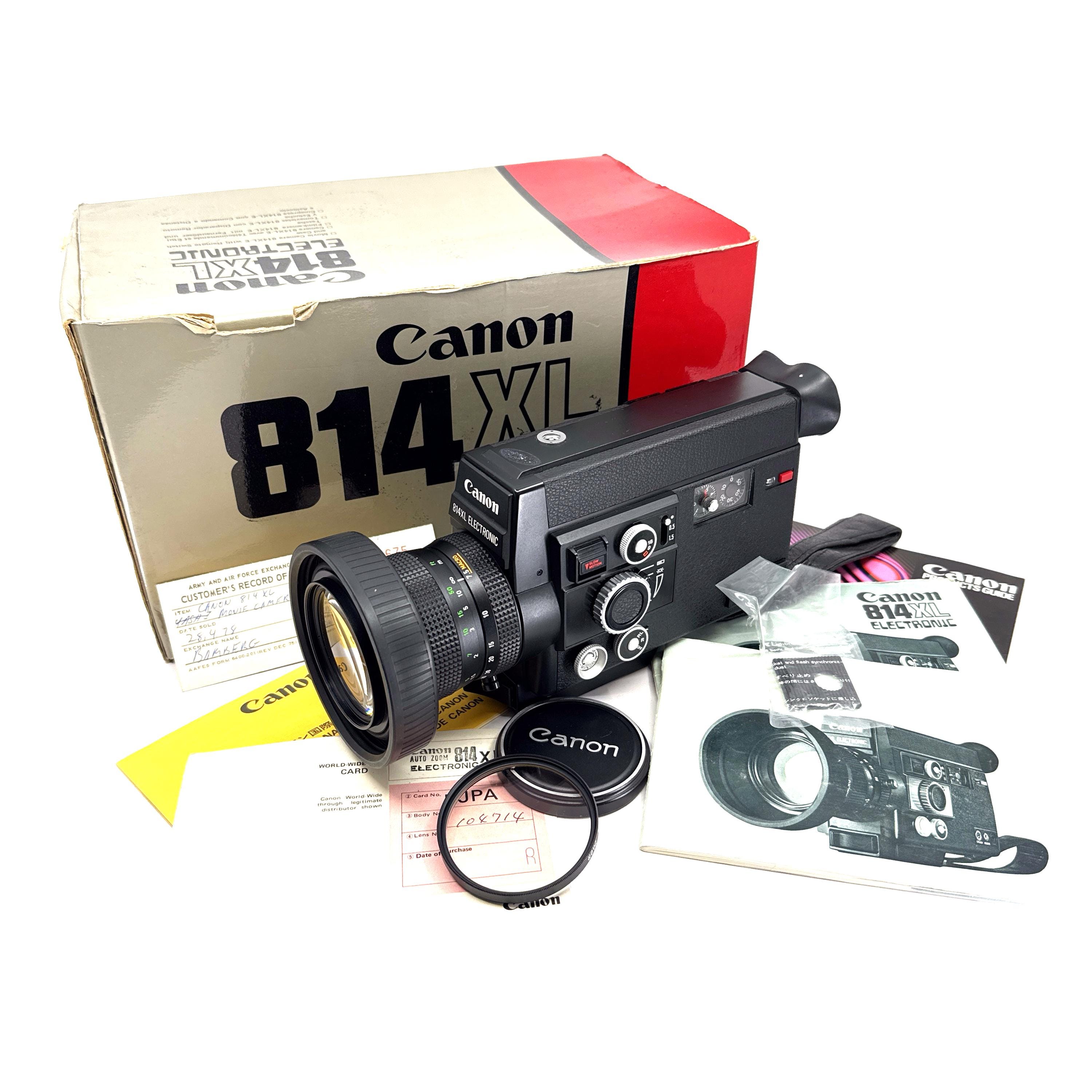Canon 814 XL FILM TESTED and Working Super 8 Camera Test