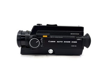 Canon 318M Super 8 Camera: Film Tested, Vintage Movie Camera