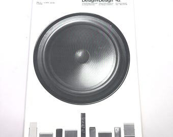 Braun-luidspreker L810, Design+Design Magazine, Dieter Rams, 1997/1998