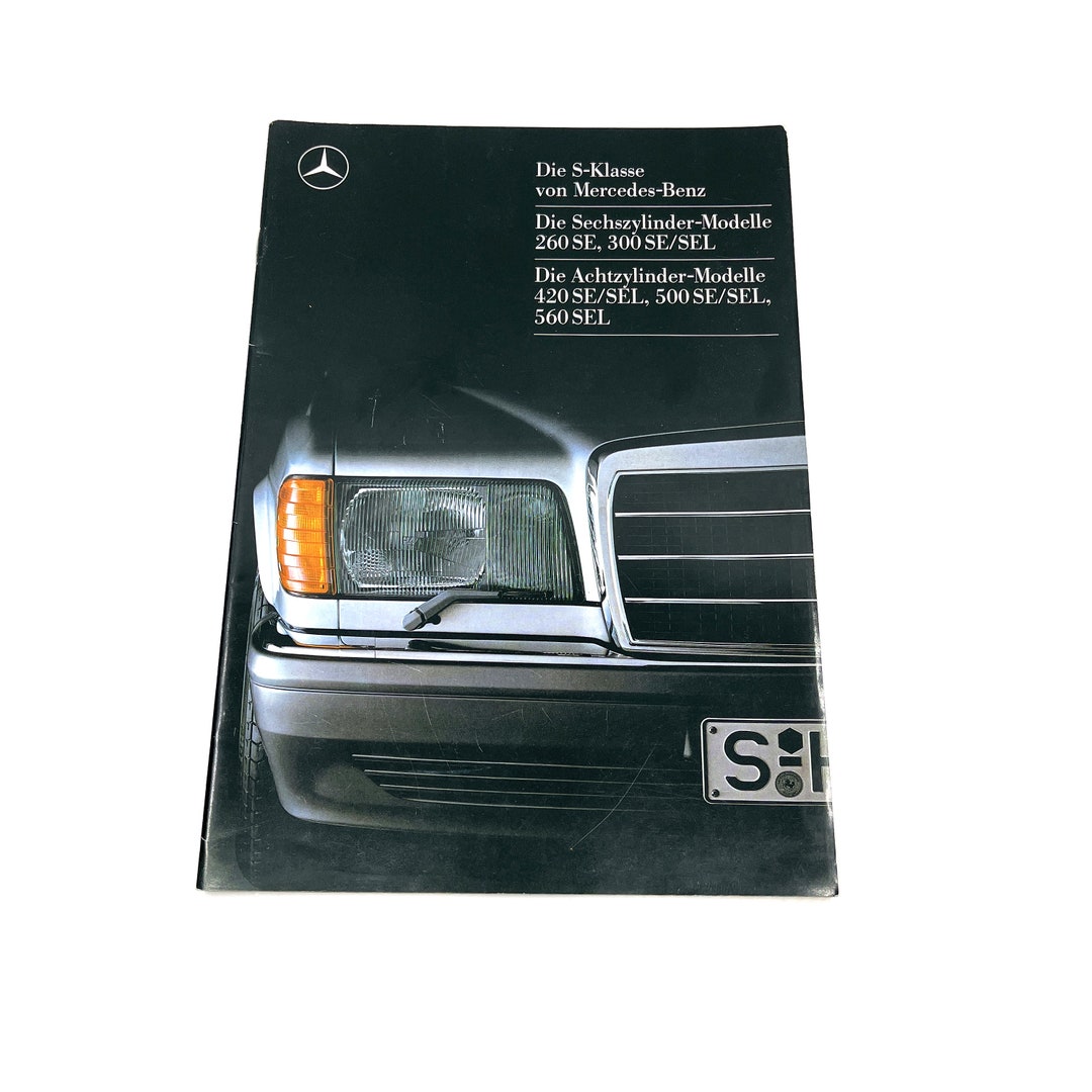 ベンツ W126 560SEL 500SEL w123 ラジエーターグリル エンブレム 