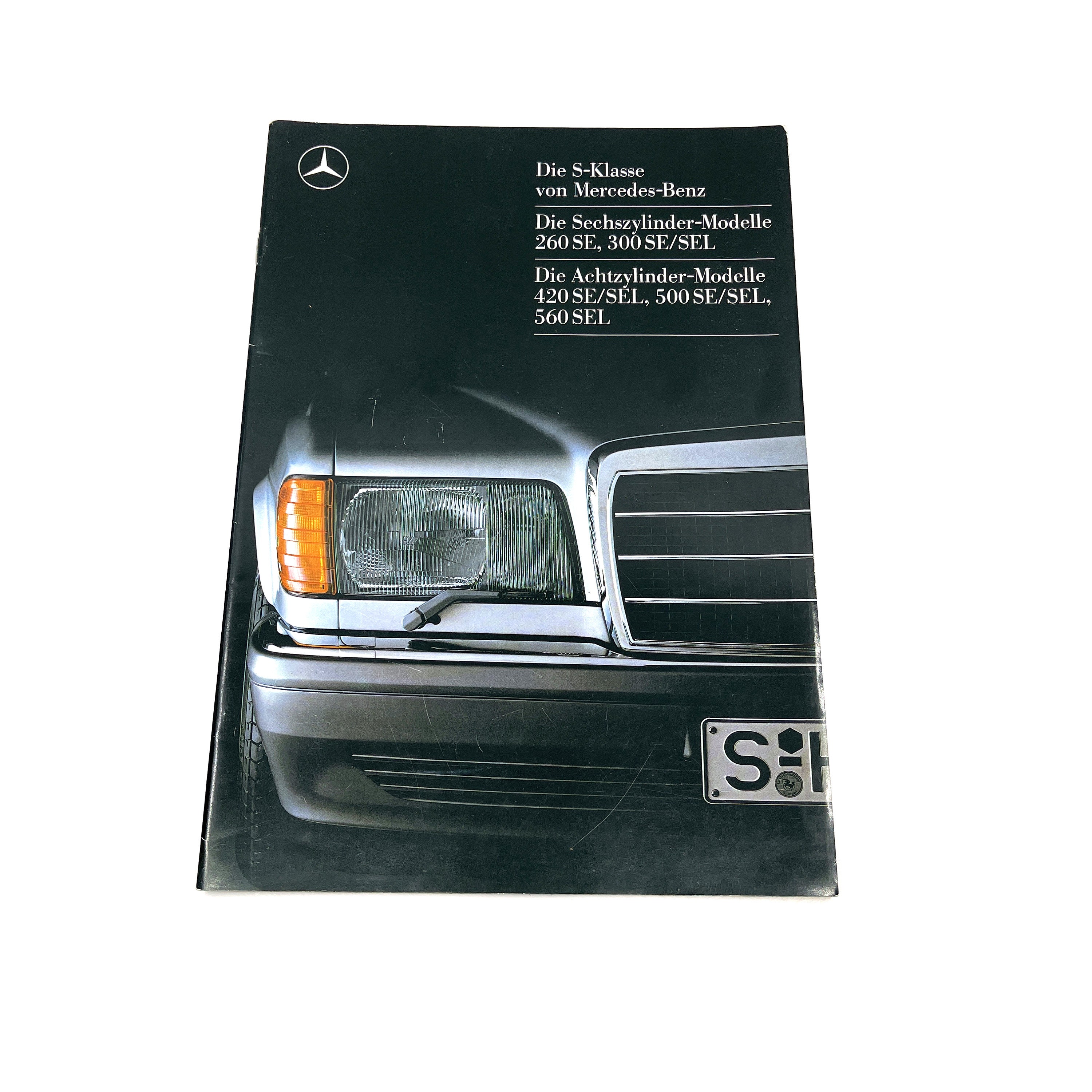 Valentines Gift Mercedes 126 500SE Brochure Original Mercedes W126