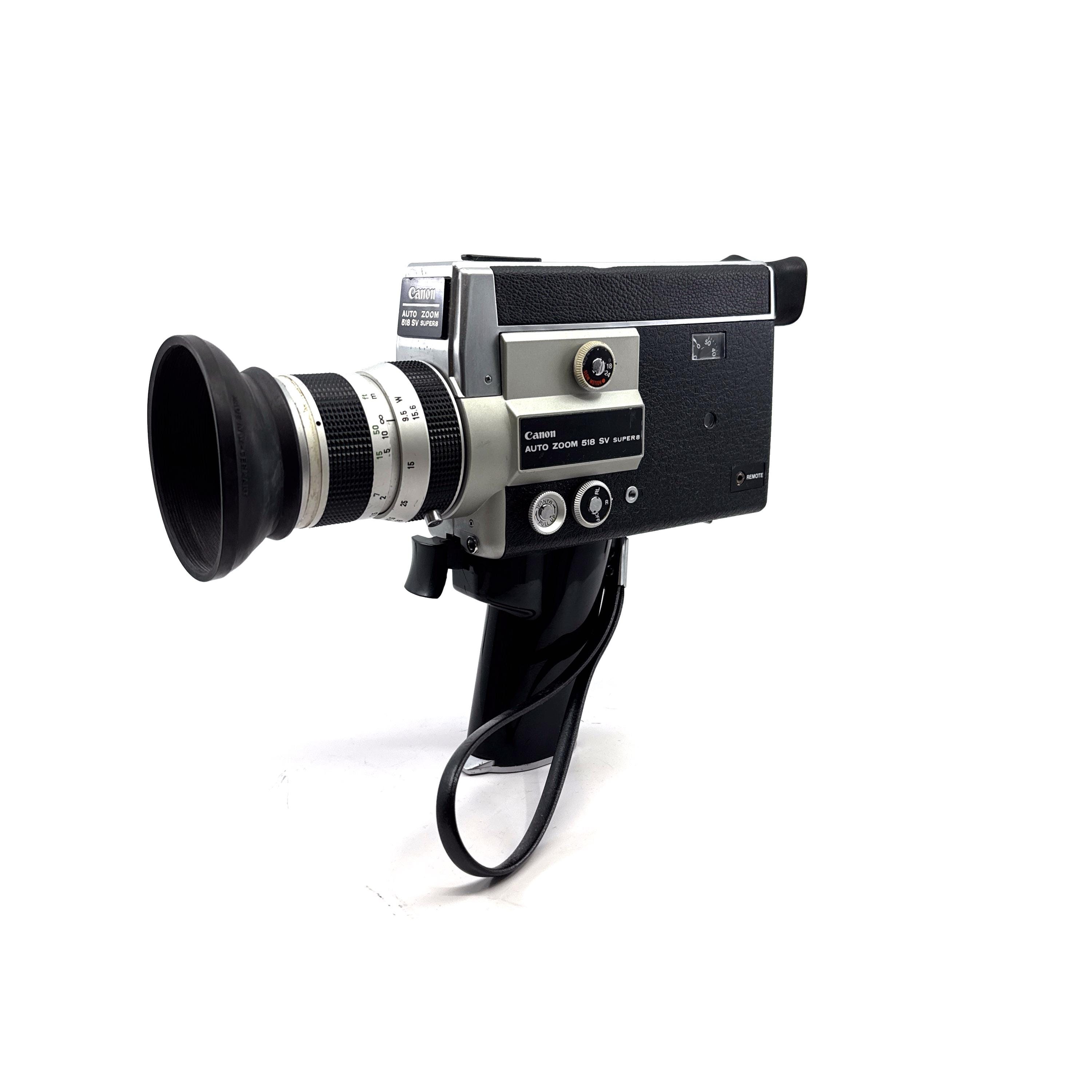Super 8 Camera Film TESTED and Working Canon 518 SV Analog Film