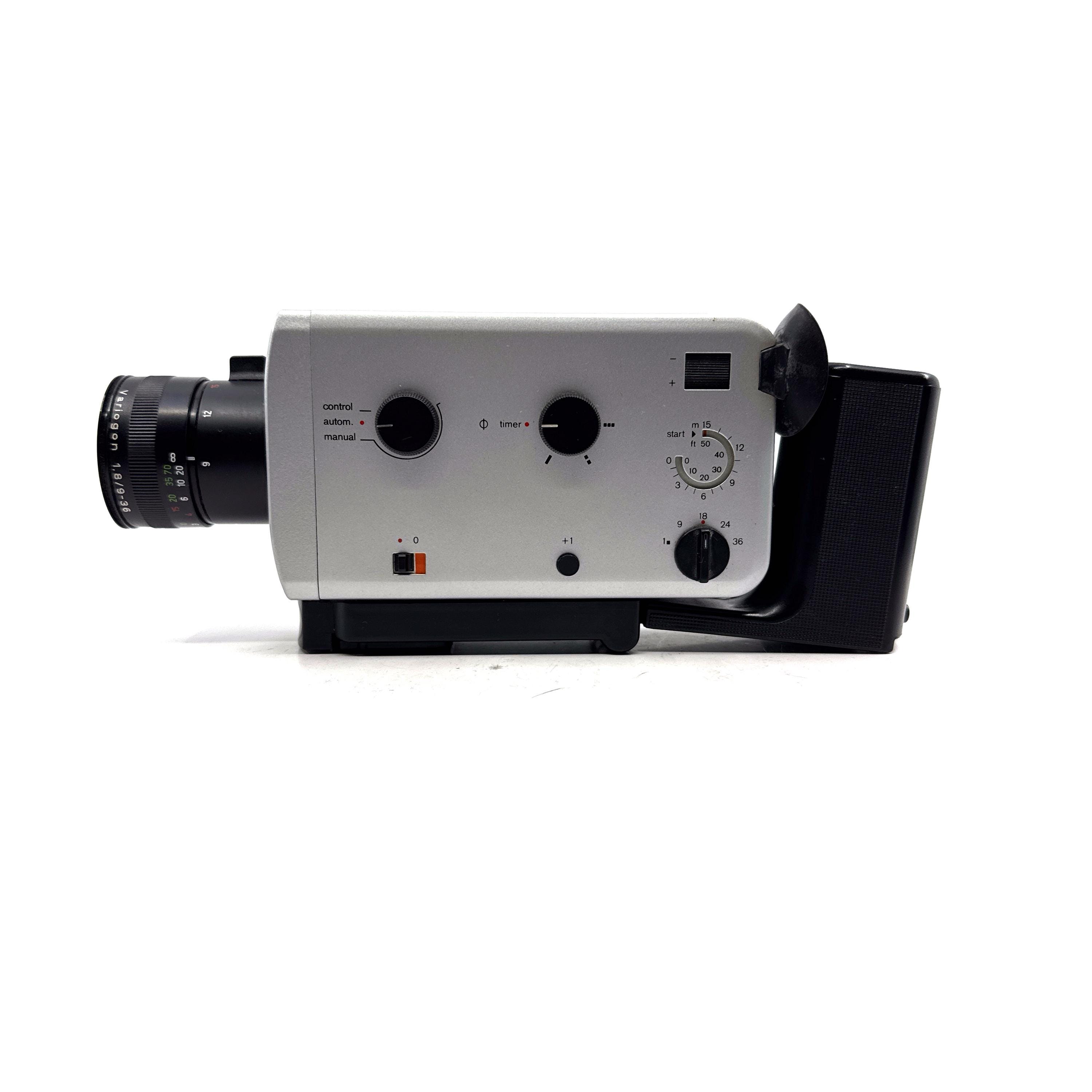 Super 8 Camera TESTED and Working Braun Nizo 136 XL Analog Film