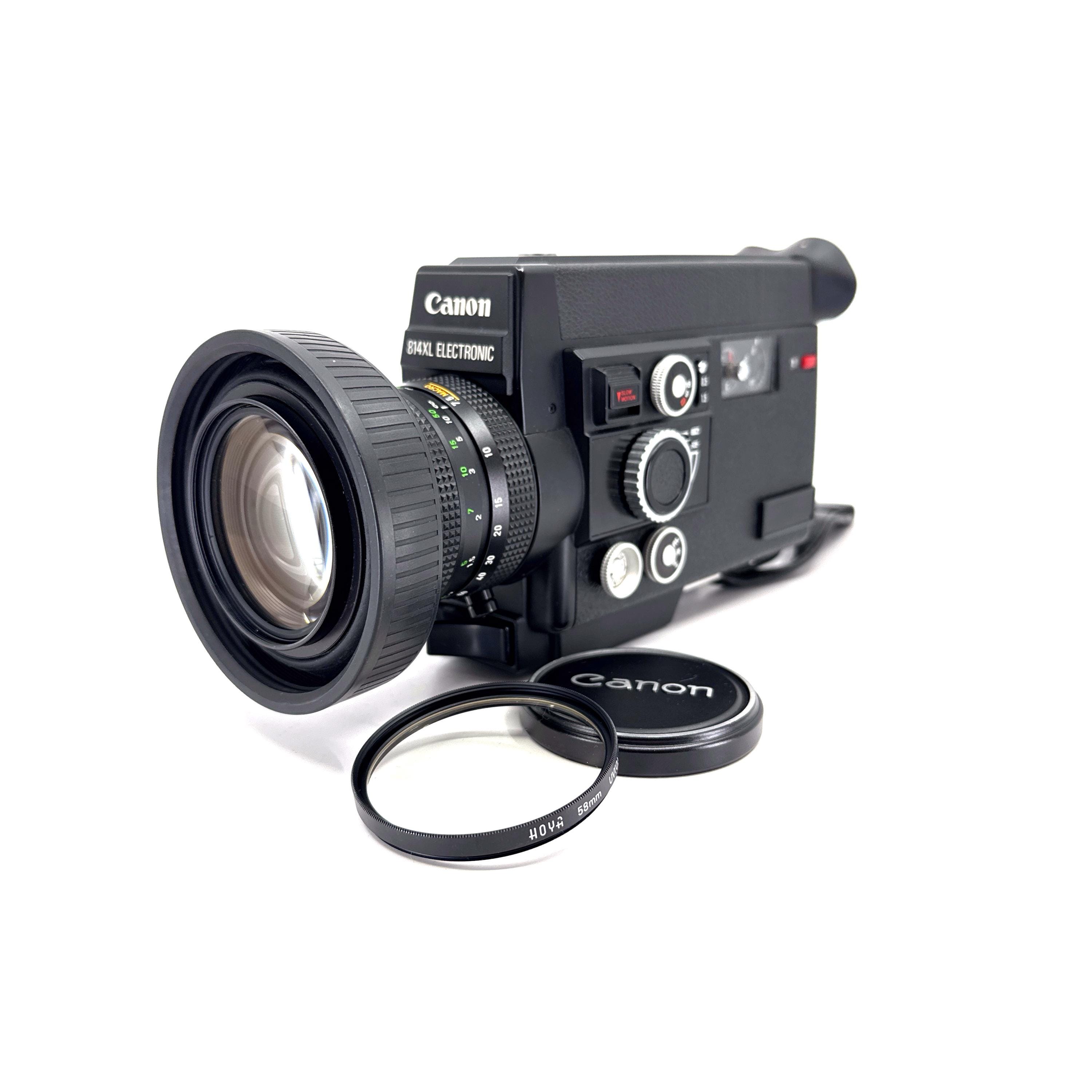 Canon 814 XL FILM TESTED and Working Super 8 Camera Test Working