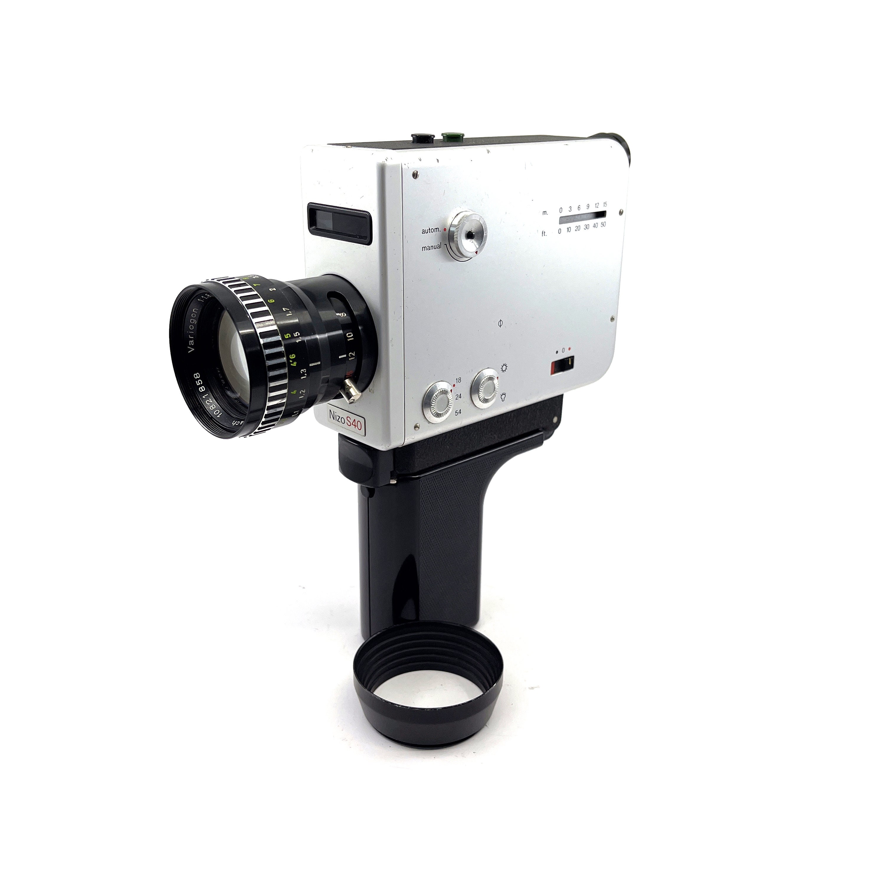 WORKING Super 8 Camera Tested Braun Nizo S40 8mm Film Camera Nizo