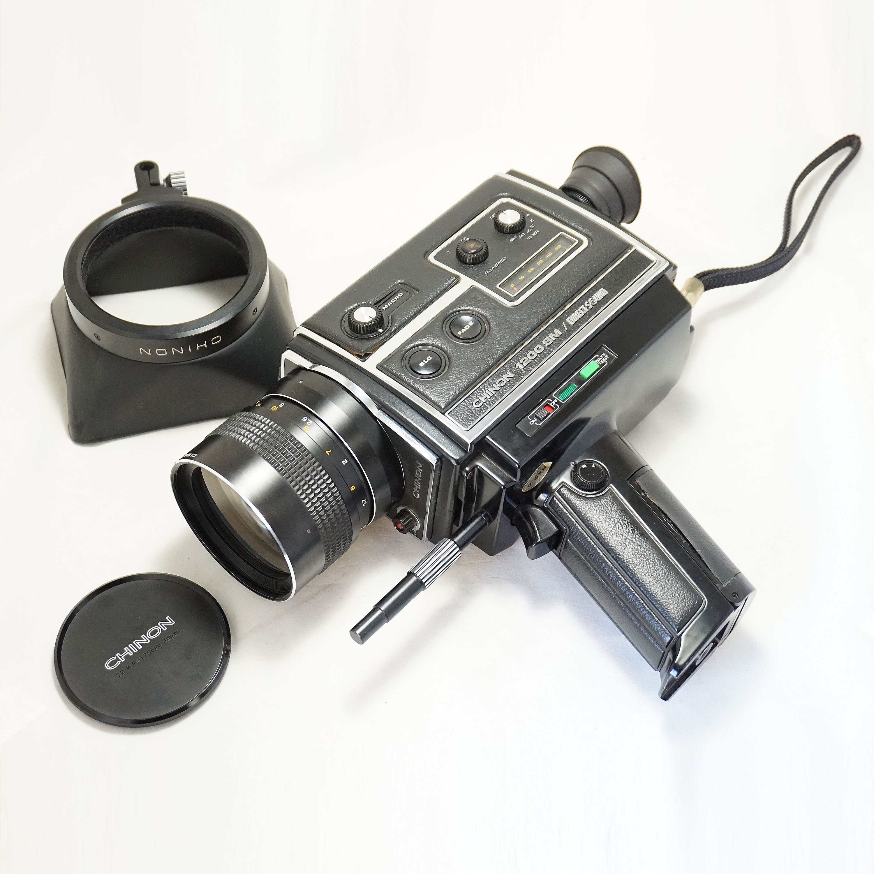 Super 8 Film Camera WORKING 8mm Film Camera TESTED Chinon 1200 Sm