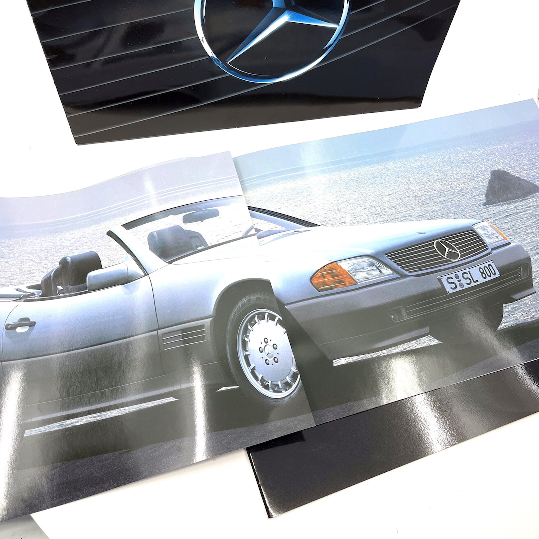 Mercedes SL 129 Brochure Original Mercedes Benz SL_500 R129