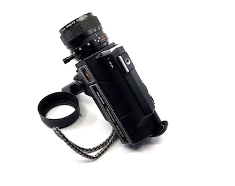 フジカ　ヴィンテージカメラ Fujica ZX500 シングル 8 カメラ テスト済み 8 mm フィルム