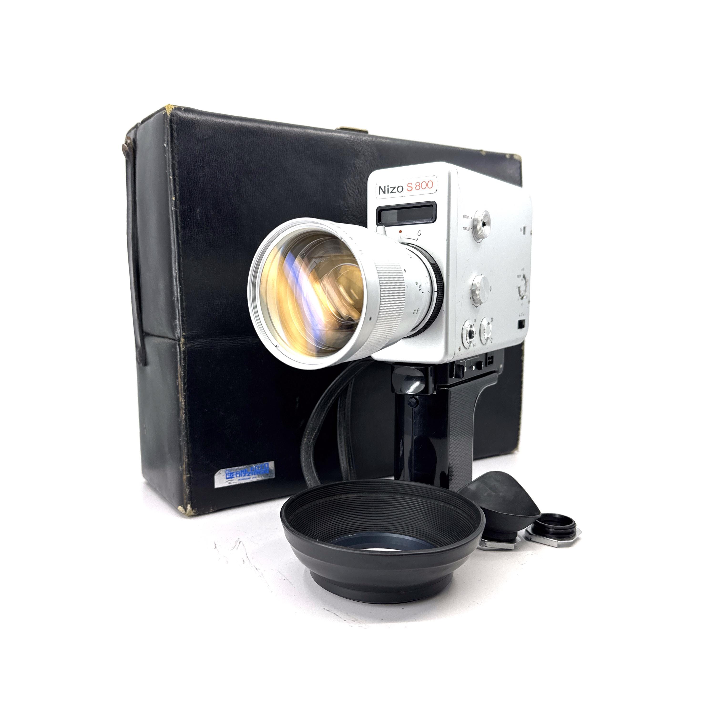 BRAUN Nizo 800スーパー8 カメラ スーパー8カメラフィルムテスト済み、動作する8mmフィルムカメラNizo S