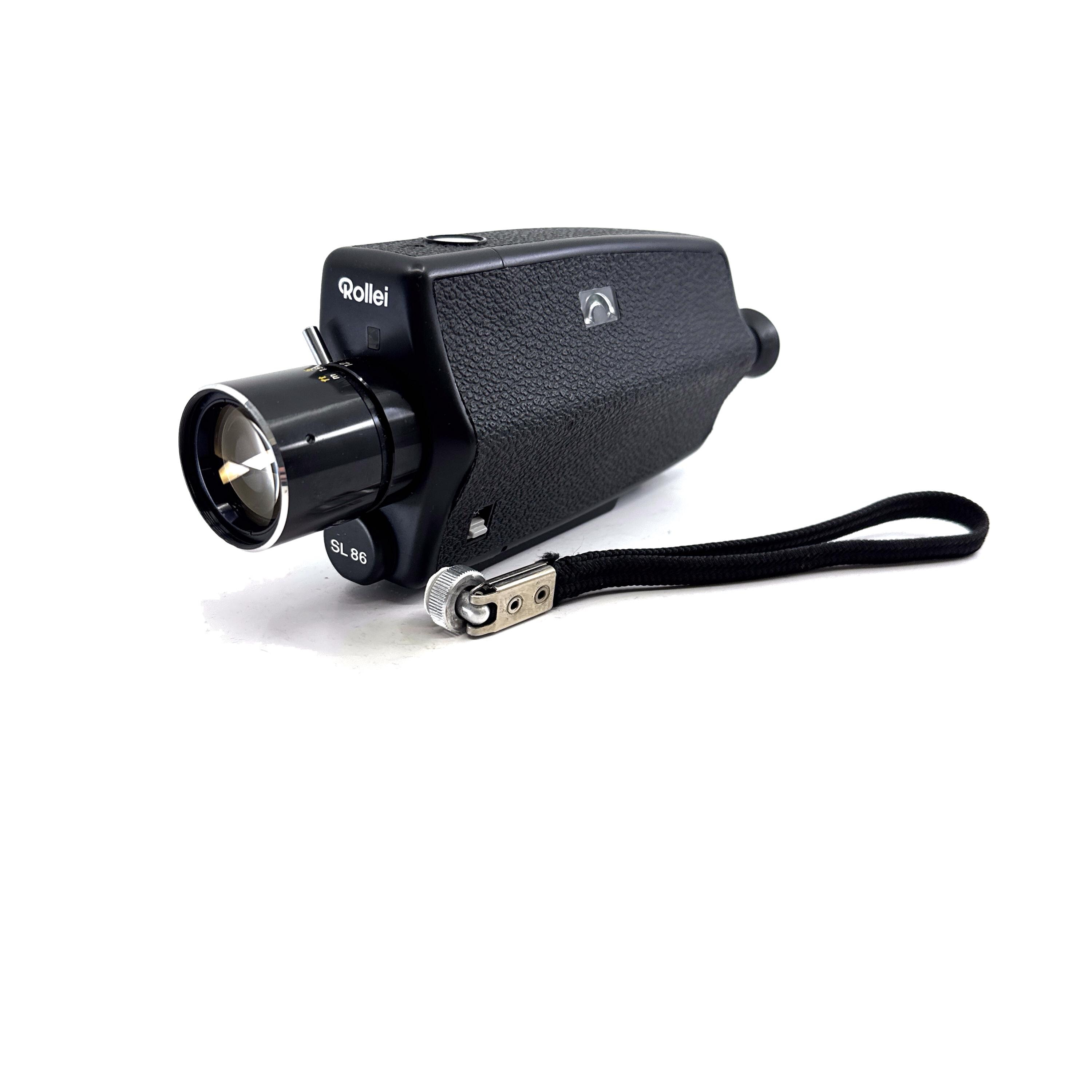 Rollei SL 86 8mm フィルムカメラ 本体 専用ケース付 Super 8 Camera Tested and Working Rollei SL86 Super 8 Film Camera