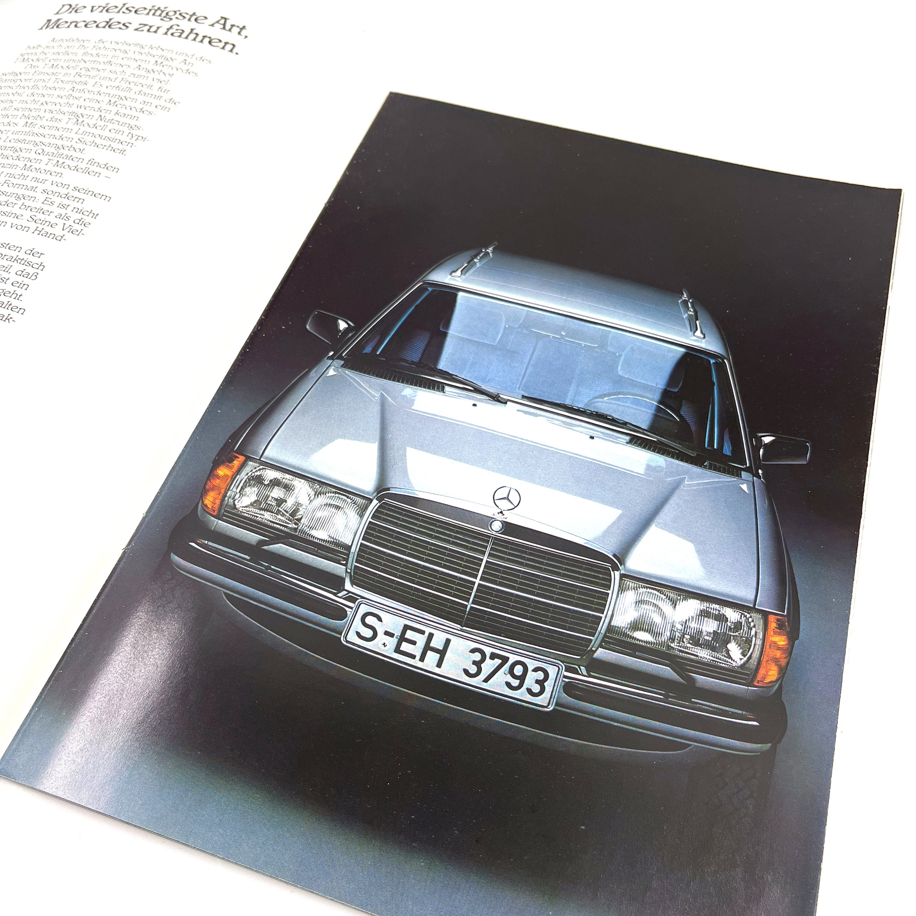 Valentines Gift Mercedes 123 W123 Brochure Original Mercedes S123
