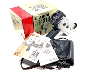 FILM GETESTET Super 8 Canon 310 Super 8 Kameratest funktioniert 8mm Filmkamera Funktioniert KOSTENLOSER Versand Canon Af 310XL + Box + Tasche + Handbuch