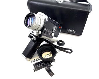 ミノルタ オートパック-8 D6 スーパー8 シネフィルムカメラ - 完全動作