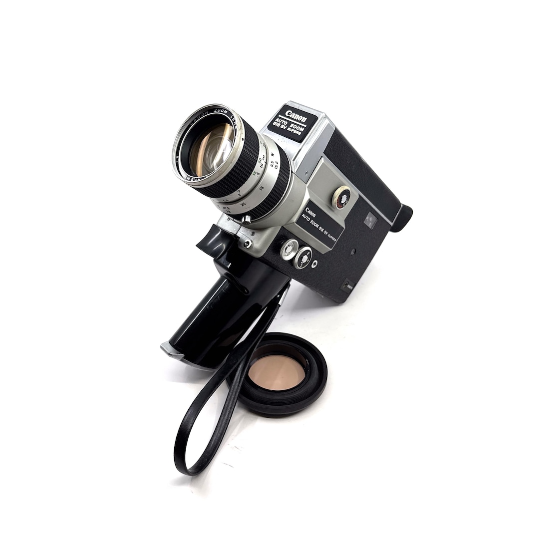 Super 8 Camera Film TESTED and Working Canon 518 SV Analog Film