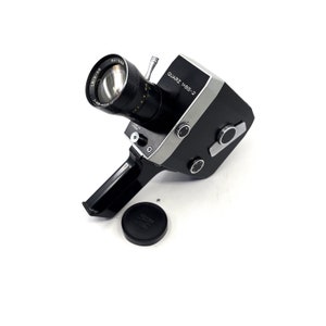 NOS Super 8 camera Quarz TESTED working Zenit Quarz 1x8S-2 8mm film camera + original leather bag + handle + lens cap + original packaging